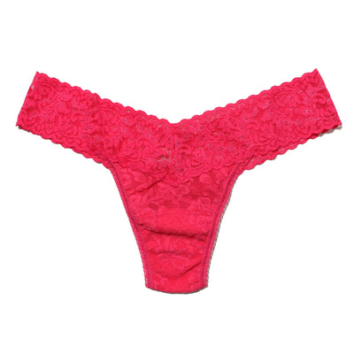 Hanky Panky - Signature Lace Low Rise Thong - Vivid Coral - View 1
