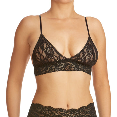 Signature Lace Padded Bralette in  Black - Hanky Panky - View1