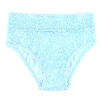 Hanky Panky - I Do Shimmer Cheeky Brief - Powder Blue - View 1