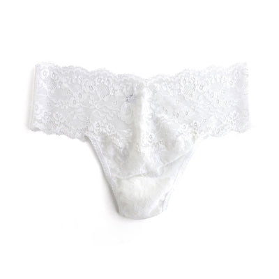 Hanky Panky - American Beauty Thong - White/White/White - View 1