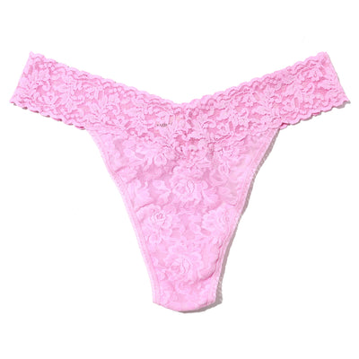 Hanky Panky - Signature Lace Original Rise Thong - Cotton Candy Pink - View 1