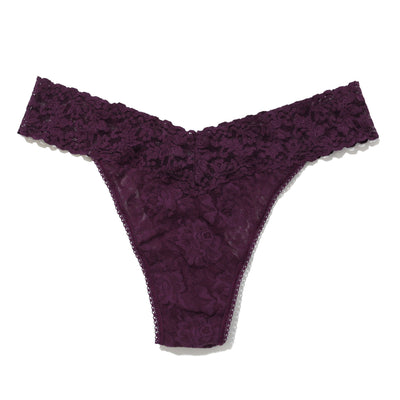 Hanky Panky - Signature Lace Original Rise Thong - Stone Fruit - View 1