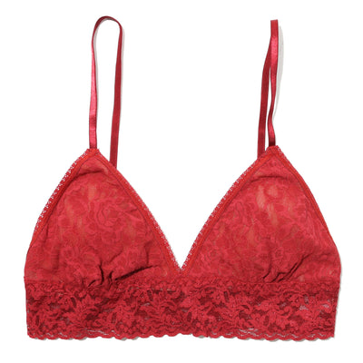 Hanky Panky - Signature Lace Padded Triangle Bralette - Burnt Sienna - View 1