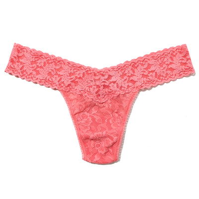 Hanky Panky - Signature Lace Low Rise Thong - Guavapink - View 1