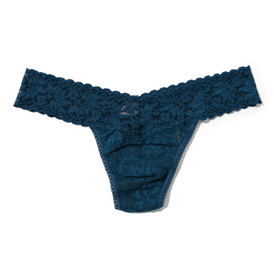 Hanky Panky - Signature Lace Low Rise Thong - Riviera - View 1