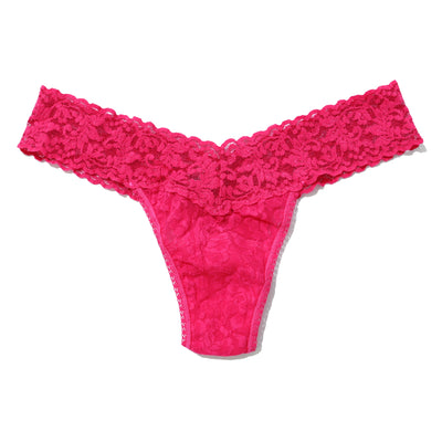 Hanky Panky - Signature Lace Low Rise Thong - Sweet Tart - View 1