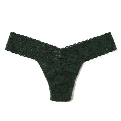 AERIE COTTON STRING Thong - Large - AE Panties Undies Lime NWT