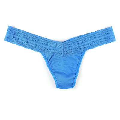 Hanky Panky - DreamEase™ Low Rise Thong - Laguna Blue - View 1