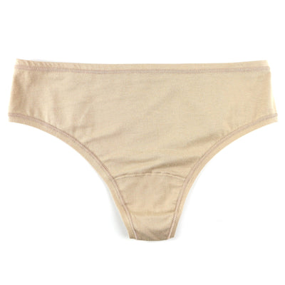 Hanky Panky - PlayStretch™ Natural Rise Thong - Chai - View 1
