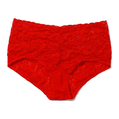 Hanky Panky - Retro Lace V-Kini - Red - View 1