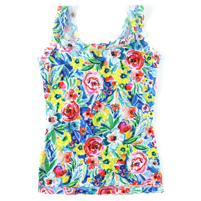 Printed Signature Lace Classic Cami in  BRILLIANT BLOOMS - Hanky Panky - View1