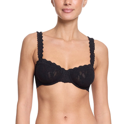 Hanky Panky - Signature Lace Balconette Bra - Black - View 1