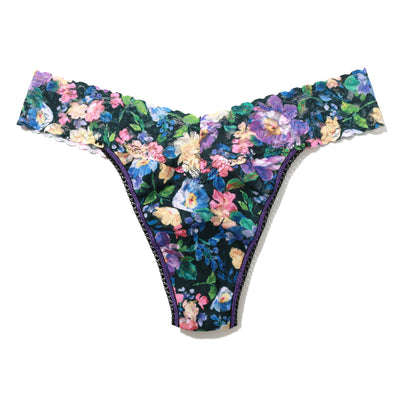 Hanky Panky - Printed Signature Lace Original Rise Thong - Dream Garden - View 1