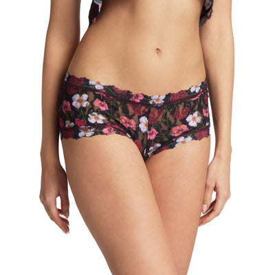 Hanky Panky - Printed Signature Lace Boyshort - Am I Dreaming - View 1