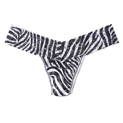 Hanky Panky - Printed Signature Lace Low Rise Thong - A To Zebra - View 1