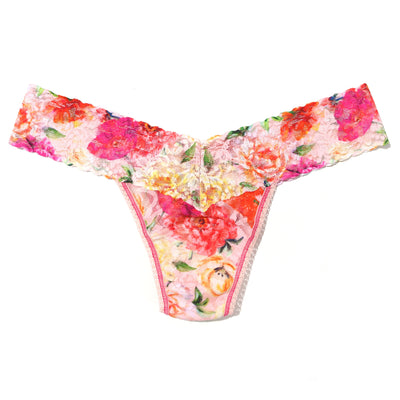 Hanky Panky - Printed Signature Lace Low Rise Thong - Bring Me Flowers - View 1