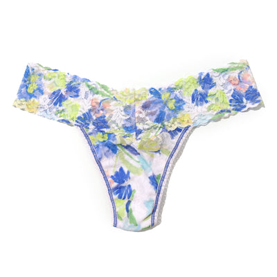 Hanky Panky - Printed Signature Lace Low Rise Thong - Brush Strokes - View 1