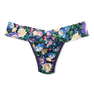 Hanky Panky - Printed Signature Lace Low Rise Thong - Dream Garden - View 1