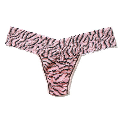 Hanky Panky - Printed Signature Lace Low Rise Thong - Offbeat - View 1