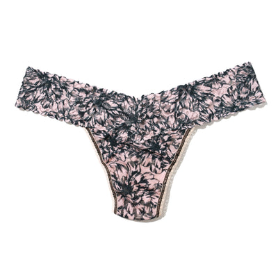 Hanky Panky - Printed Signature Lace Low Rise Thong - Outline - View 1