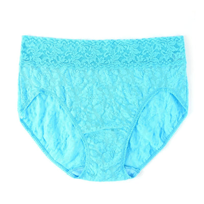 Signature Lace French Brief in Tempting Turquoise - Hanky Panky - View1