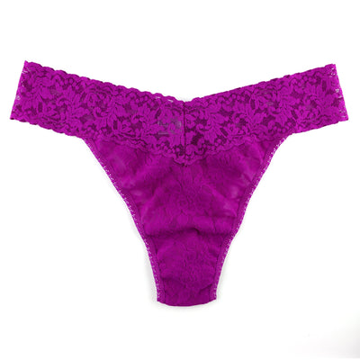 Hanky Panky - Signature Lace Original Rise Thong - Countess Pink - View 1