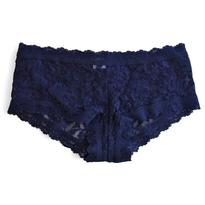 Signature Lace Boyshort in Navy Blue - Hanky Panky - View1