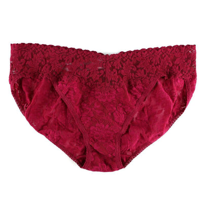 Hanky Panky - Signature Lace V-Kini - Cranberry - View 1