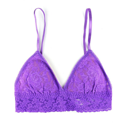 Hanky Panky - Signature Lace Padded Triangle Bralette - Vivid Violet - View 1