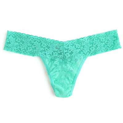 Hanky Panky - Signature Lace Low Rise Thong - Agave Green - View 1