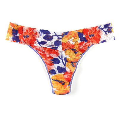 Hanky Panky - Printed Signature Lace Original Rise Thong - Sunrise Blossom - View 1