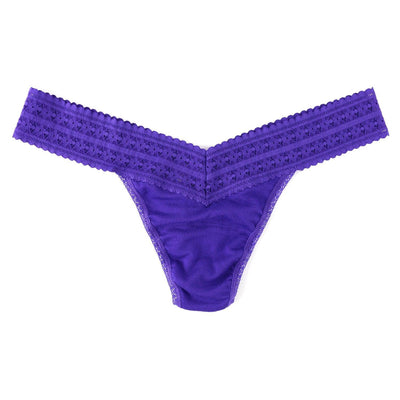 Dream Low Rise Thong in  ELECTRIC PURPLE - Hanky Panky - View1