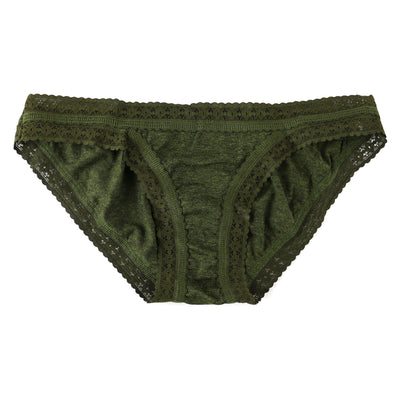 Hanky Panky - Dream Heather Brazilian Bikini - Rosemary Green - View 1