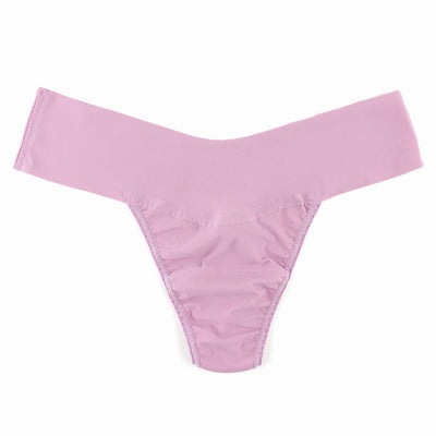 Breathe Natural Rise Thong  in Provence Pink - Hanky Panky - View 1