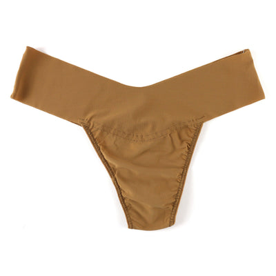 Hanky Panky - Breathe Natural Rise Thong - Toffee - View 1