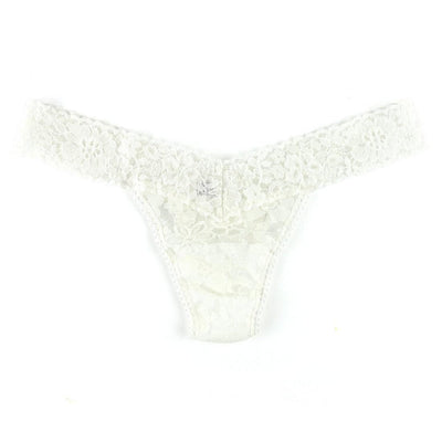 Hanky Panky - Daily Lace Packed Thong Low Rise - Marshmallow - View 1