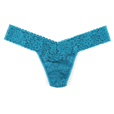 Hanky Panky - Daily Lace Low Rise Thong - Tidal Teal - View 1