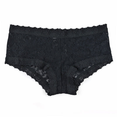 Daily Lace Boyshort in Black - Hanky Panky - View 1