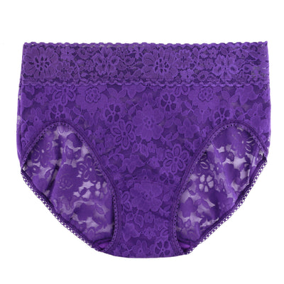 Hanky Panky - Daily Lace French Brief - Cassis - View 1