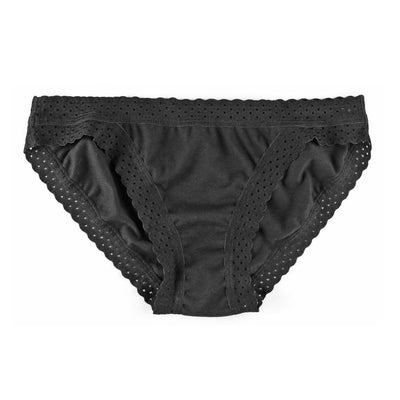 Hanky Panky - Eco Cotton Brazilian Bikini - Black - View 1