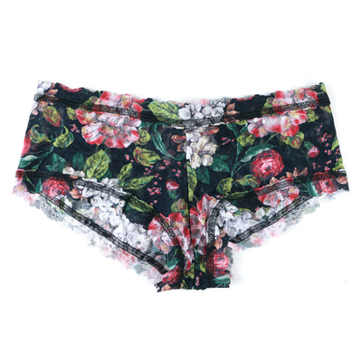 Printed Signature Lace Boyshort in BAROQUE BLOOMS - Hanky Panky