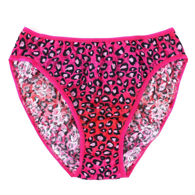 Printed Signature Lace High Cut Brief in Sassy Cat - Hanky Panky - View1