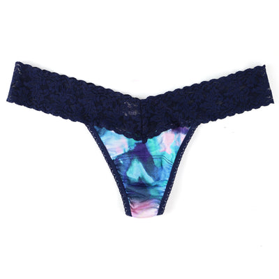 Hanky Panky - Fantasy Modal Low Rise Thong - Fantasy Navy - View 1