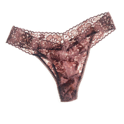 Daily Lace Original Rise Thong in All Spice - Hanky Panky - View 1