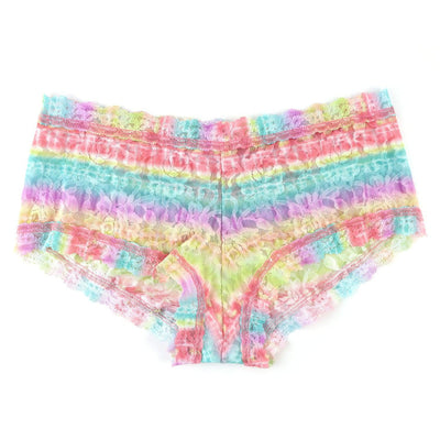 Printed Signature Lace Boyshort  in Bohemian Stripe - Hanky Panky - View 1