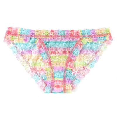 Printed Signature Lace Brazilian Bikini  in Bohemian Stripe - Hanky Panky - View 1