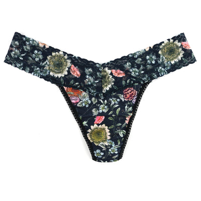 Hanky Panky - Printed Supima Cotton Original Rise Thong - Hampton Court Gardens - View 1